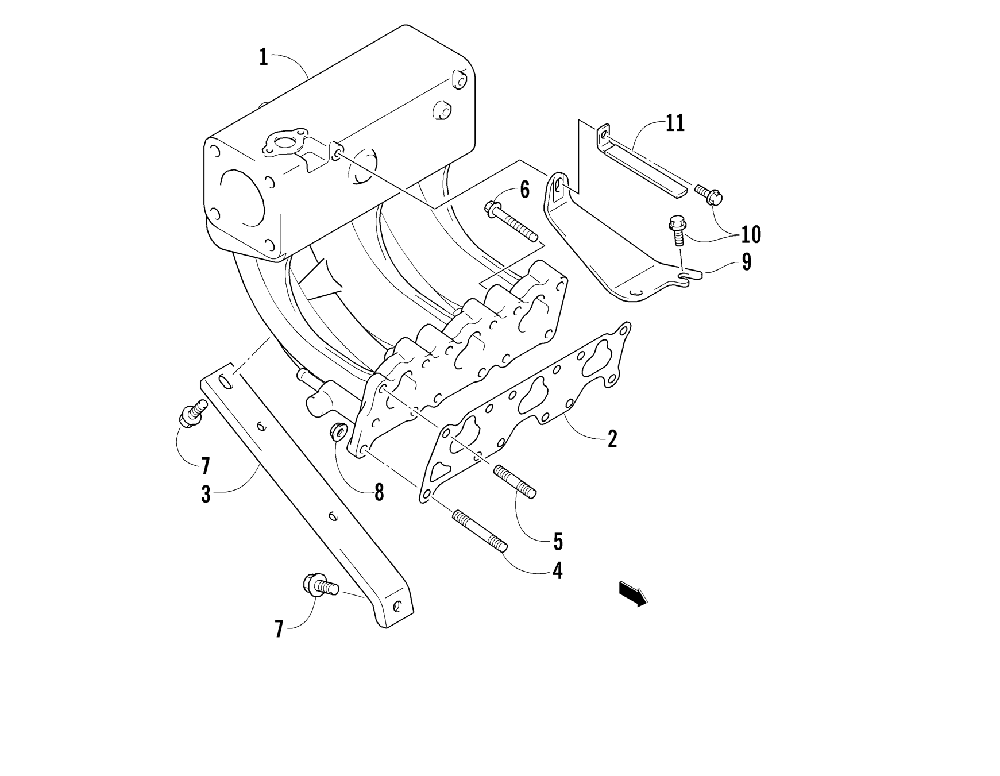 Intake manifold assembly