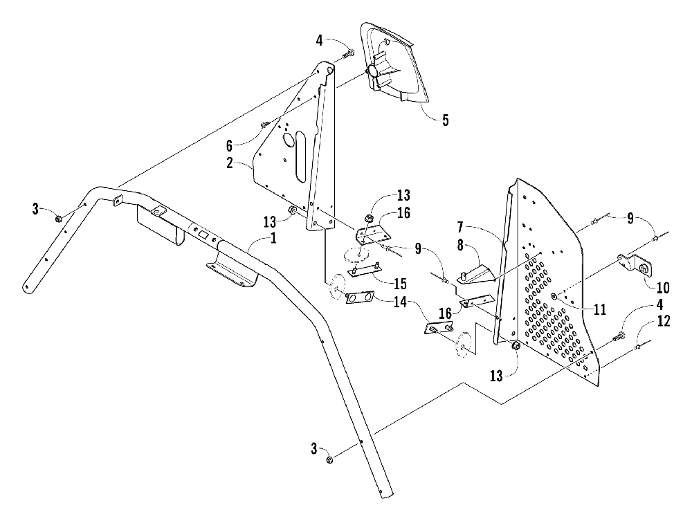 Steering support assembly