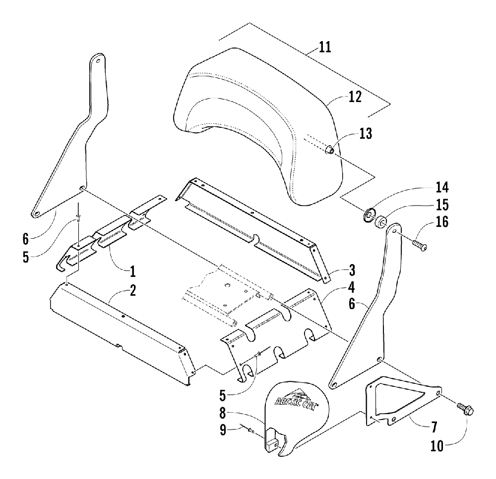 Backrest assembly