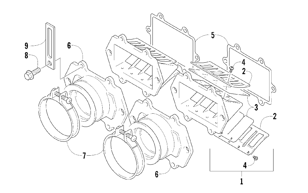 Reed valve assembly