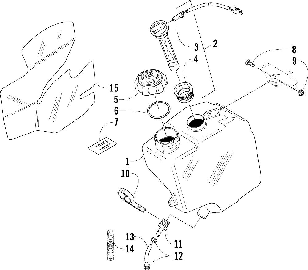 Oil tank assembly