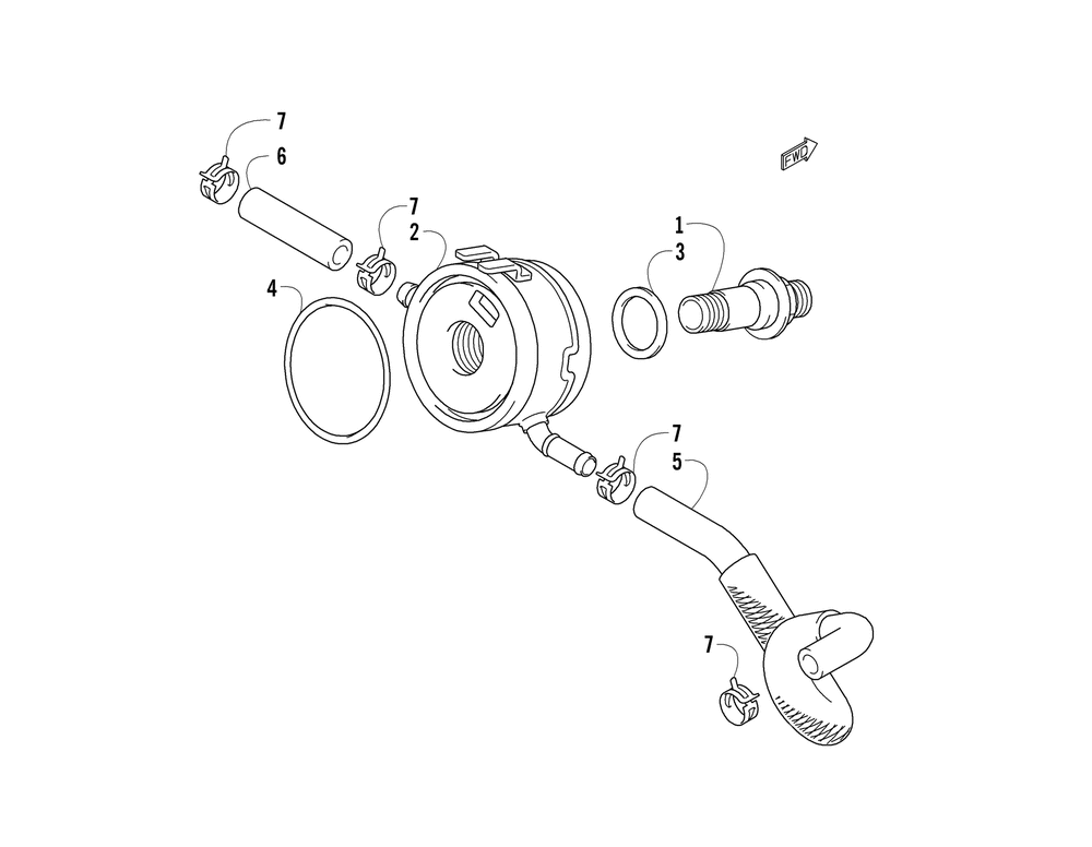 Oil cooler assembly