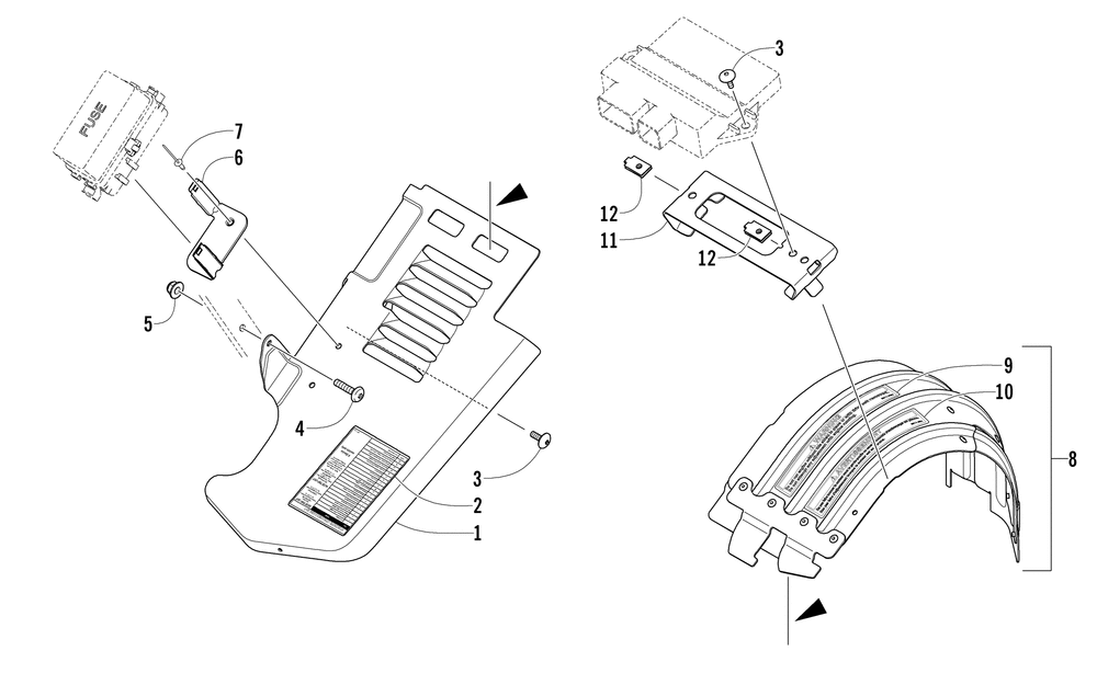 Belt guard assembly