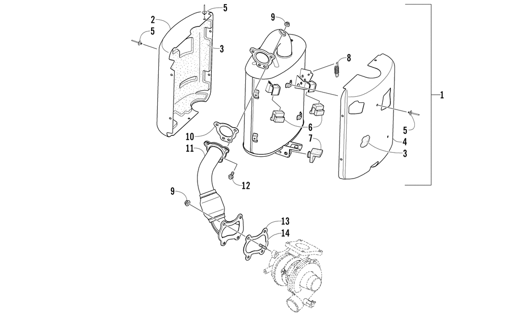 Exhaust assembly