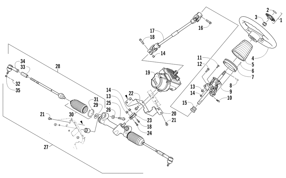 Steering assembly