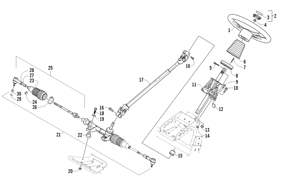 Steering assembly