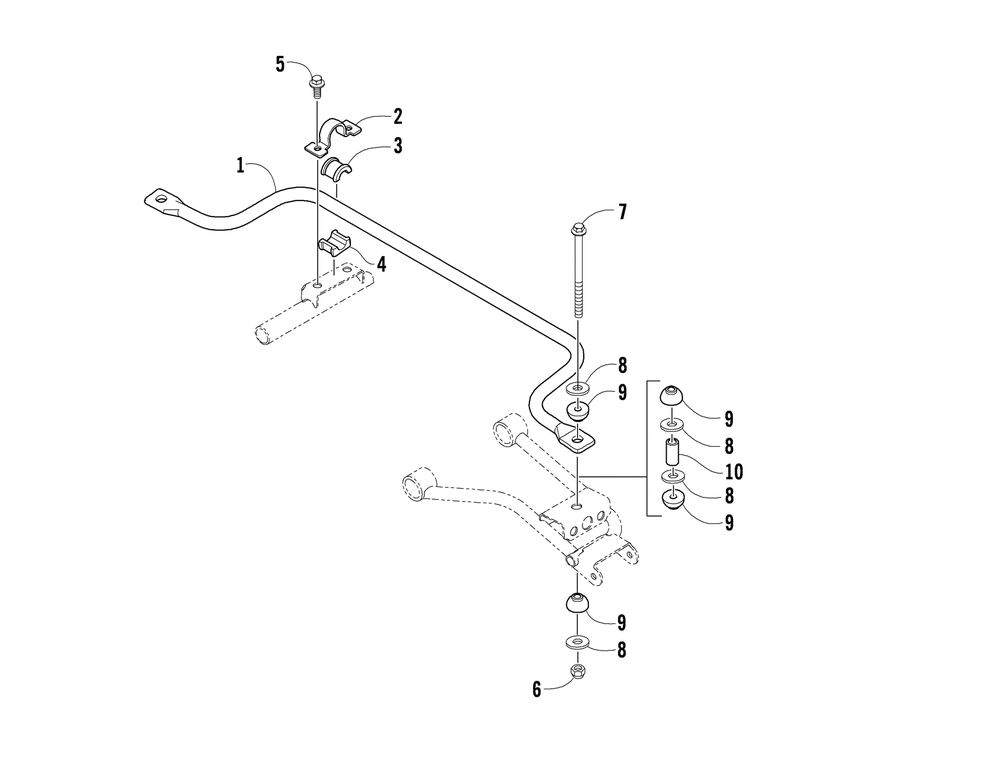 Sway bar assembly