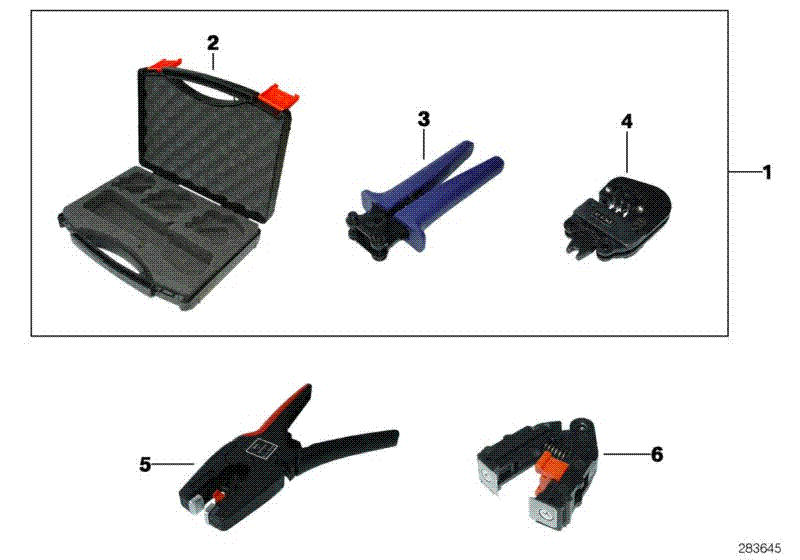 Special tool for wiring harness repair