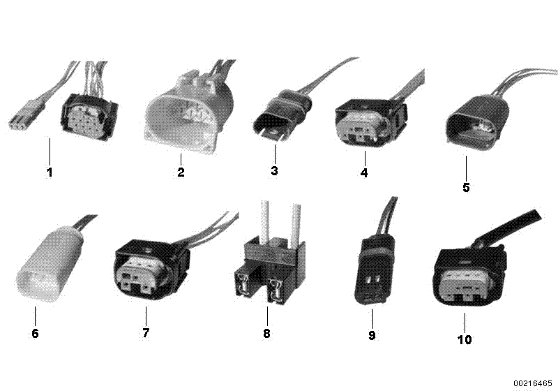 Repair cable main cable harness