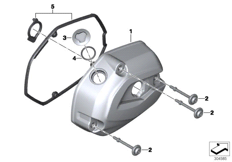 Cylinder head cover_mounting parts