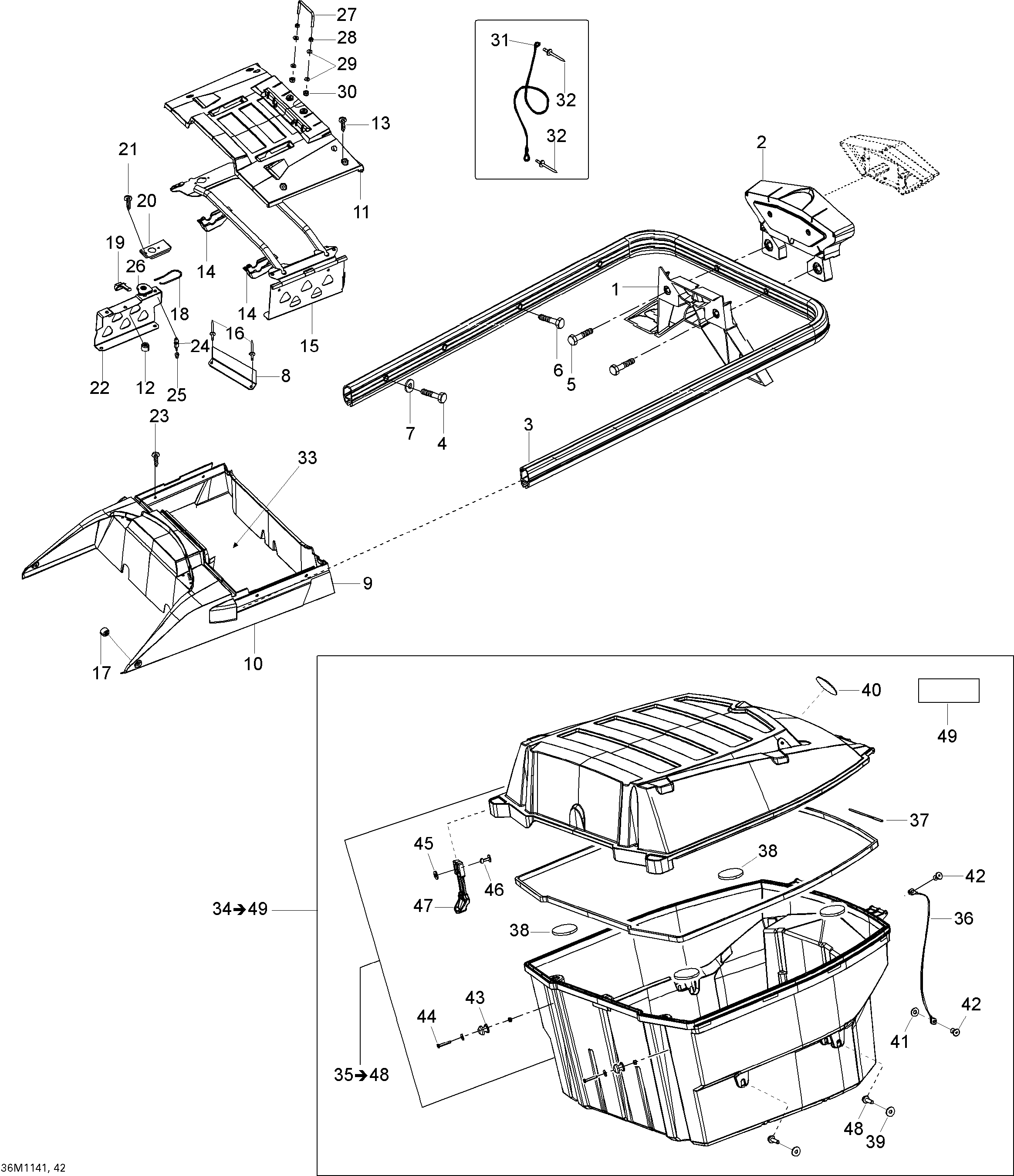 Luggage rack