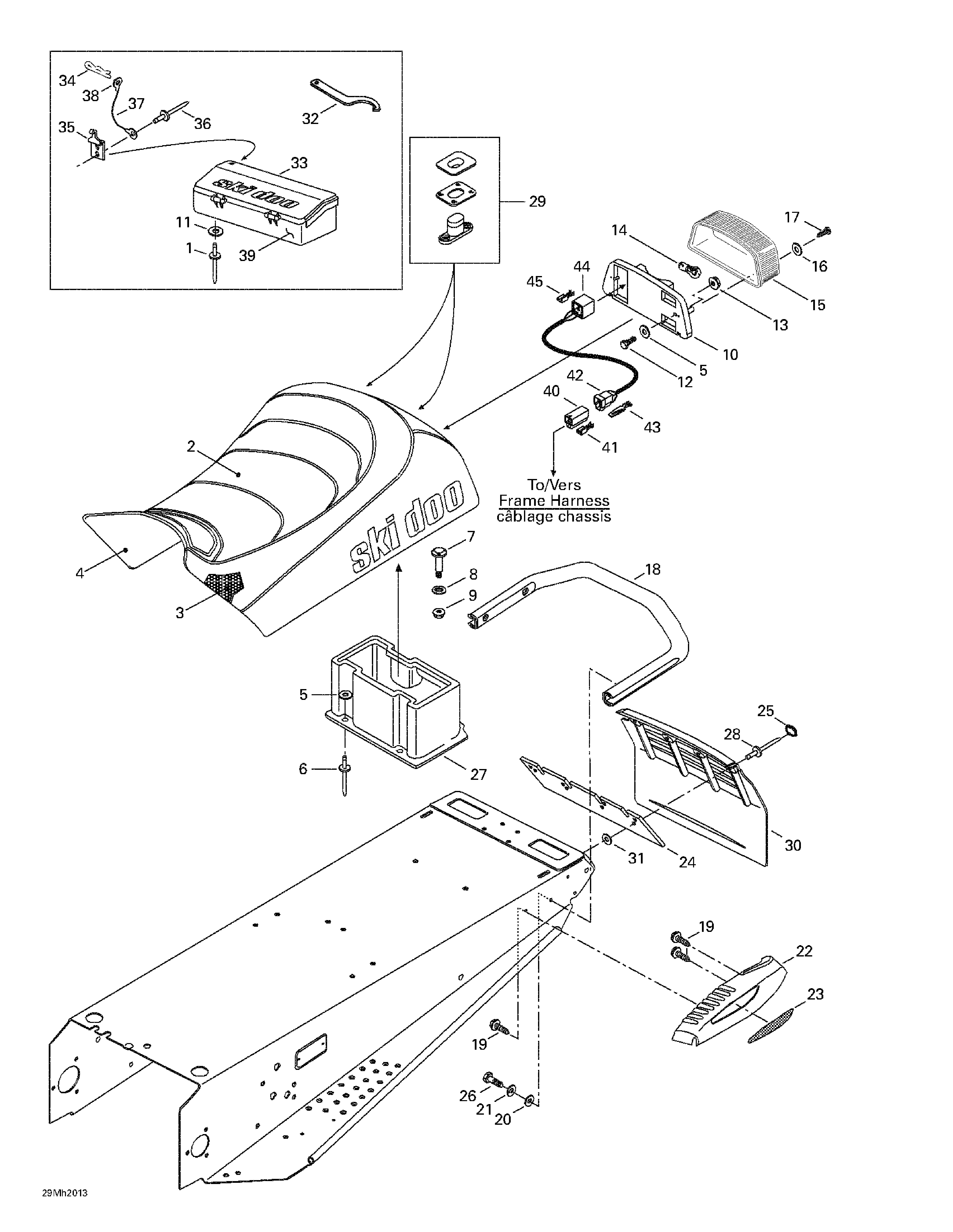 Seat and accessories