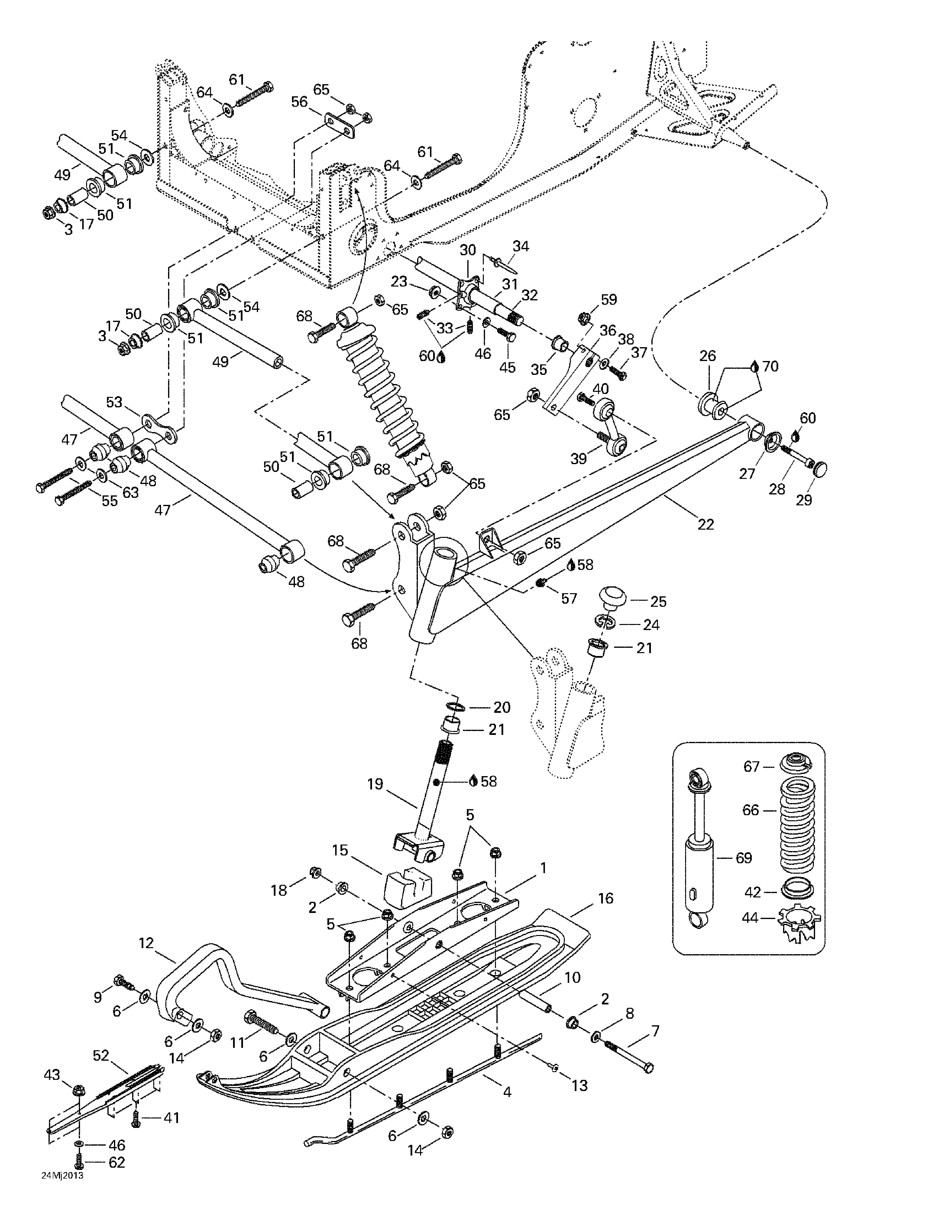 Front suspension