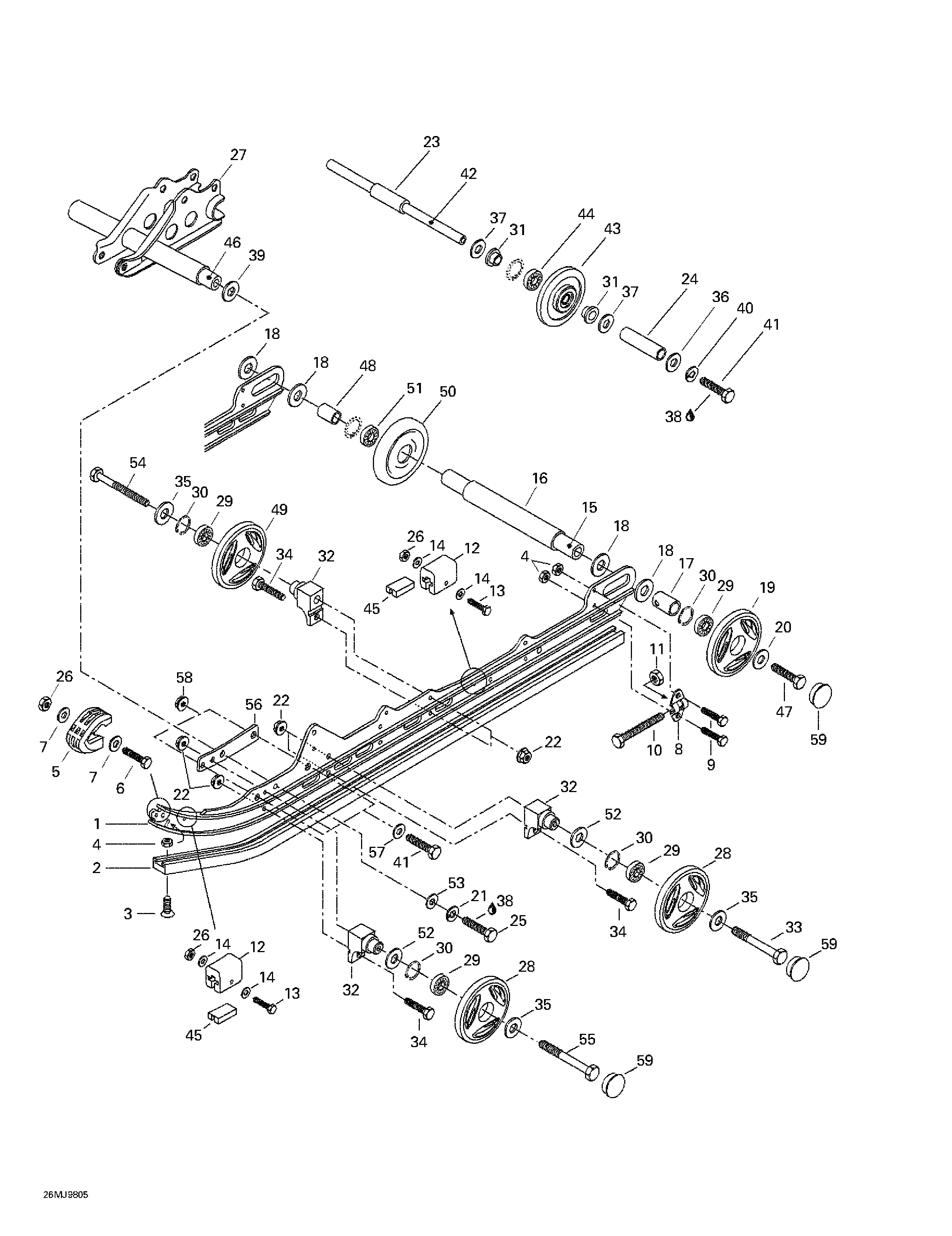 Rear suspension