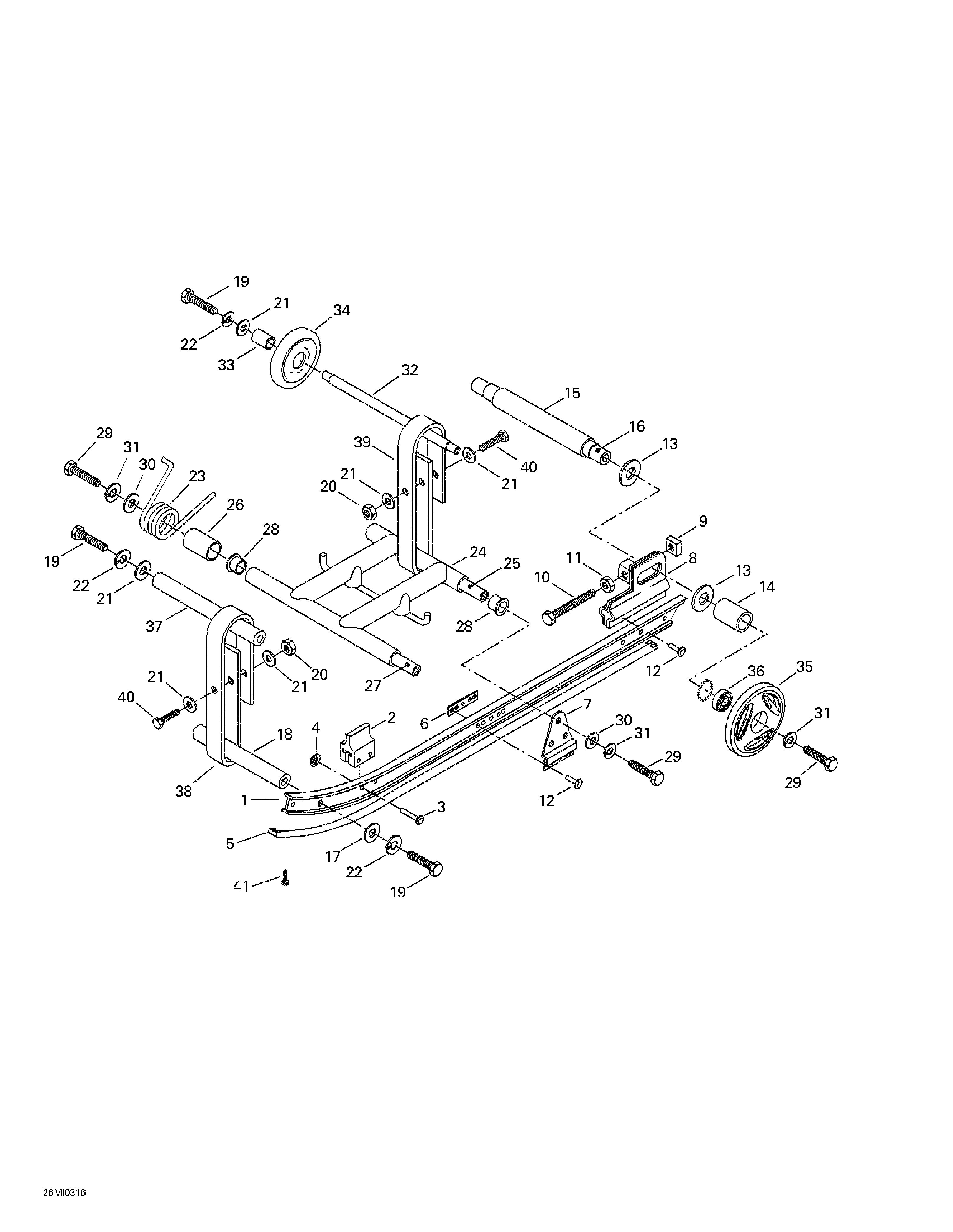 Rear suspension