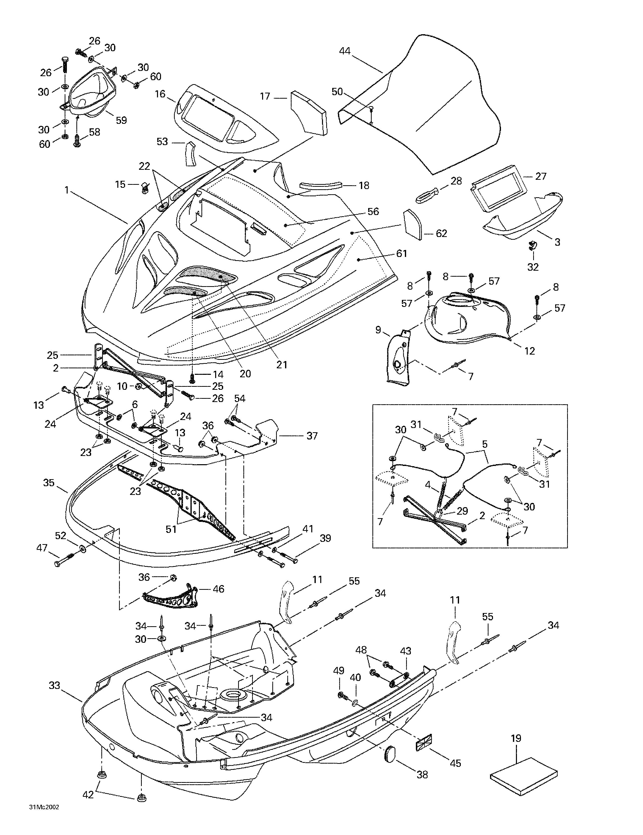 Cab, console