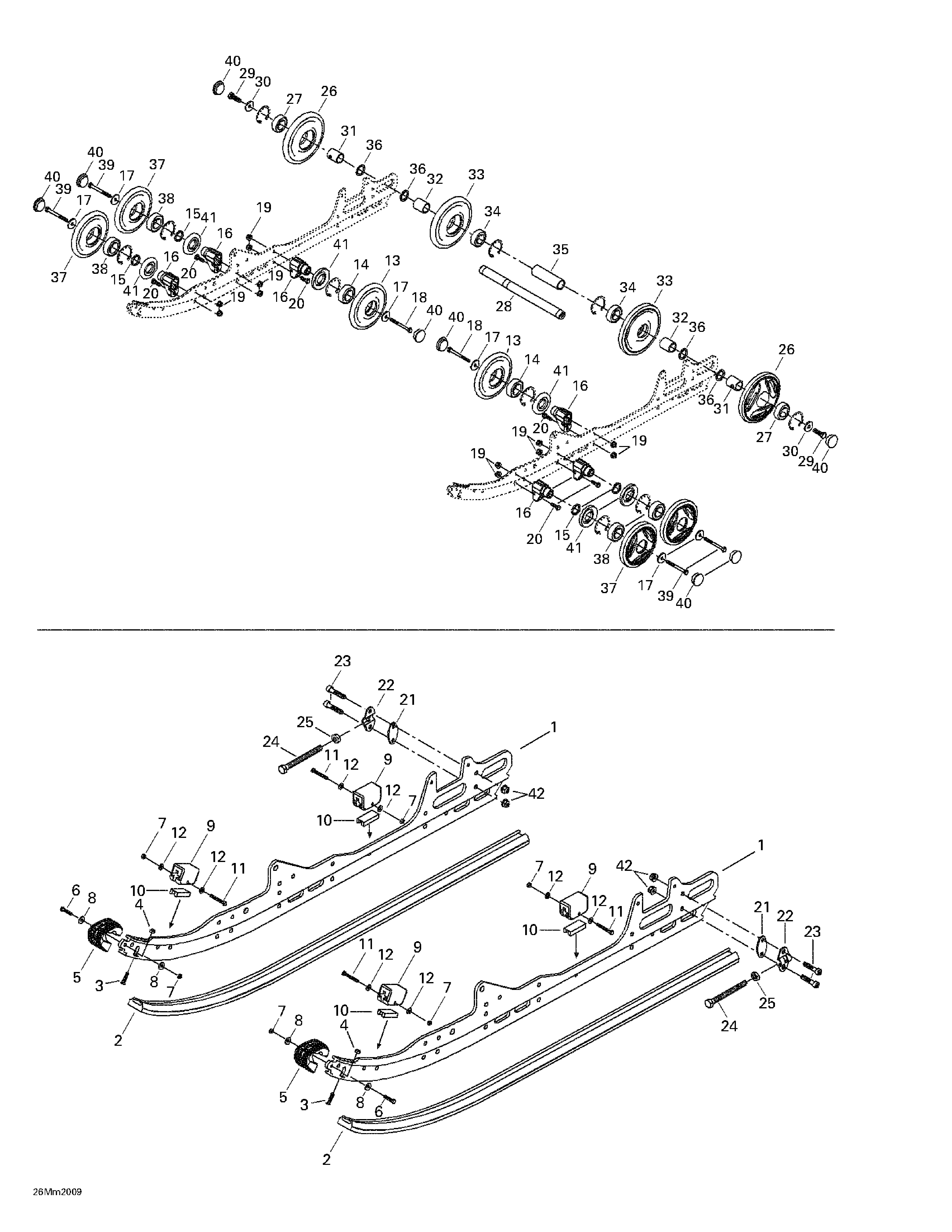 Rear suspension