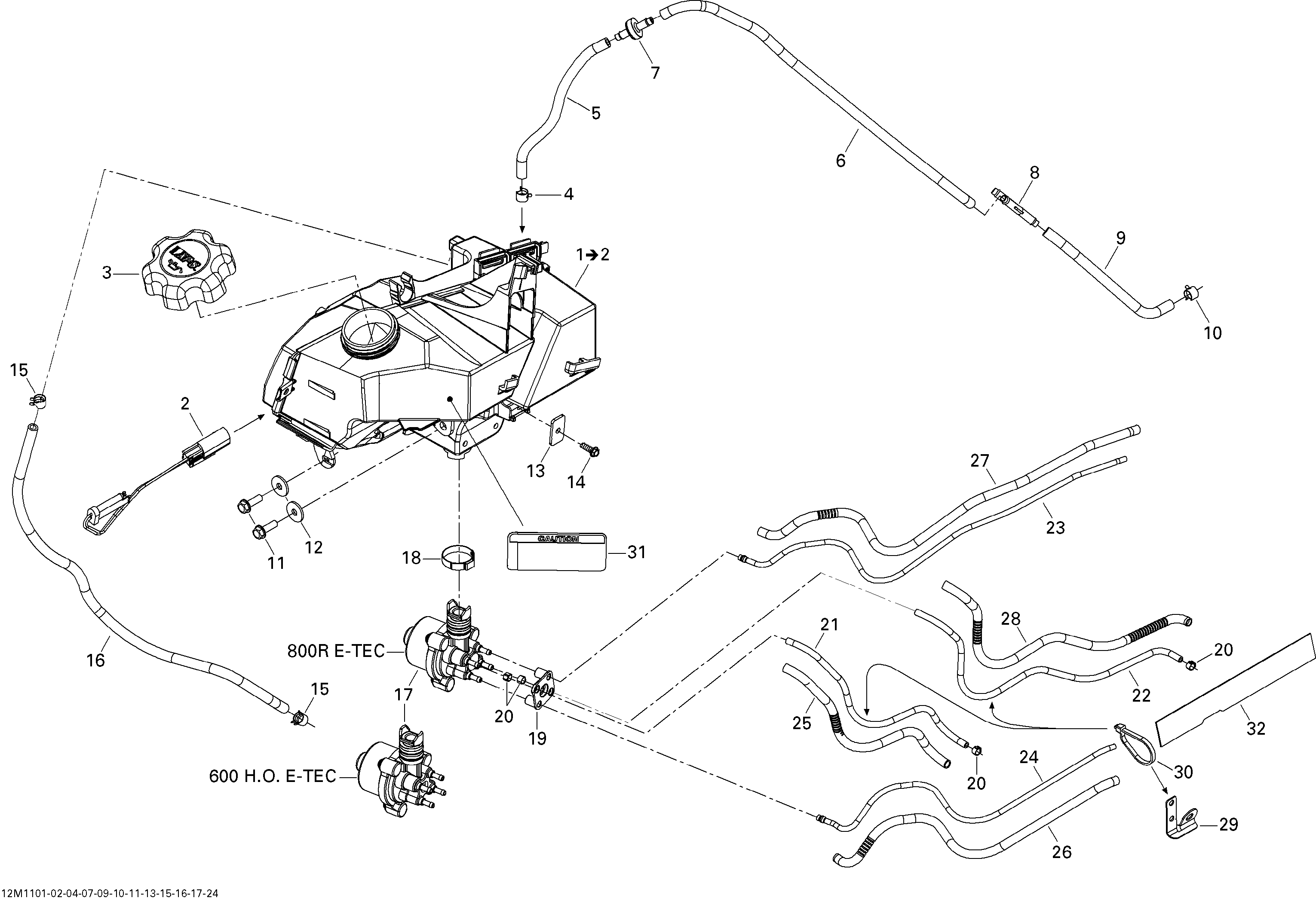 Oil system 600hoetec