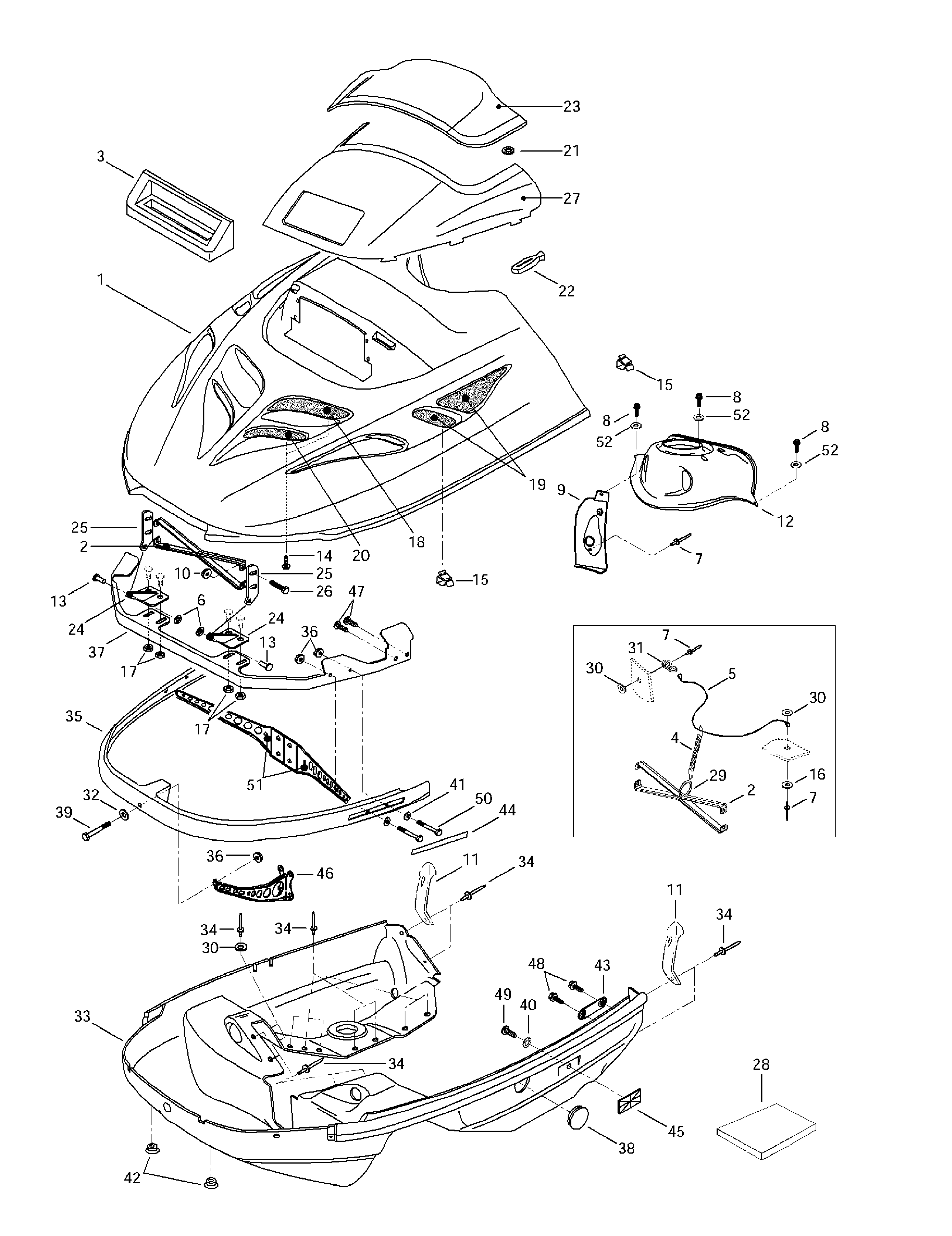 Cab, console