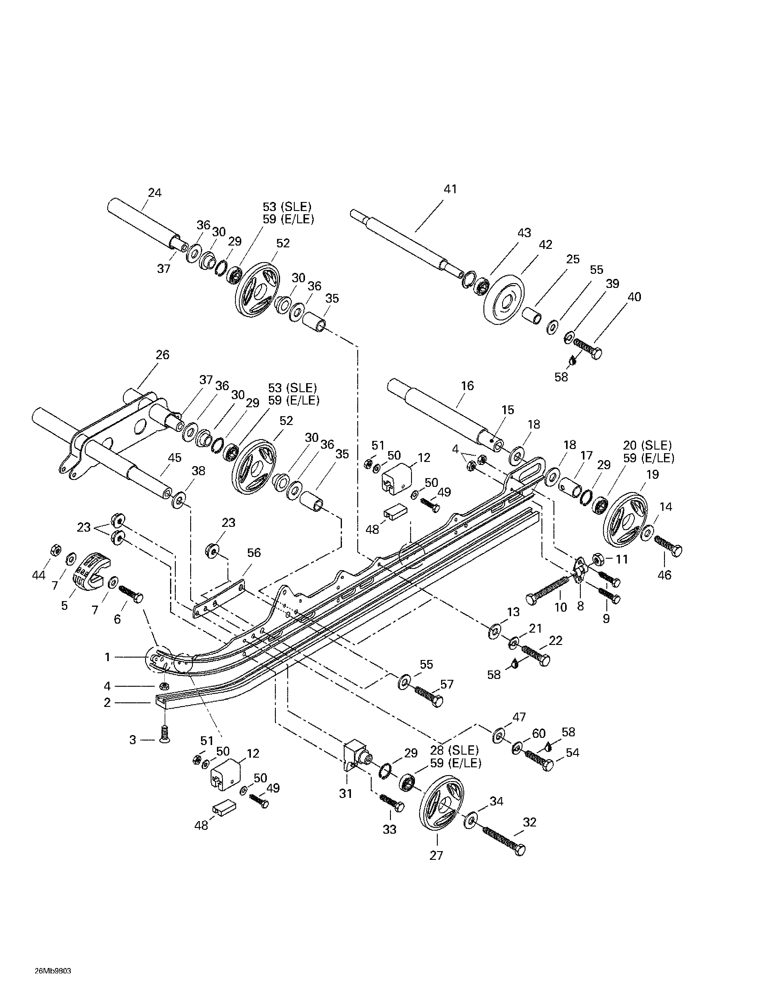 Rear suspension