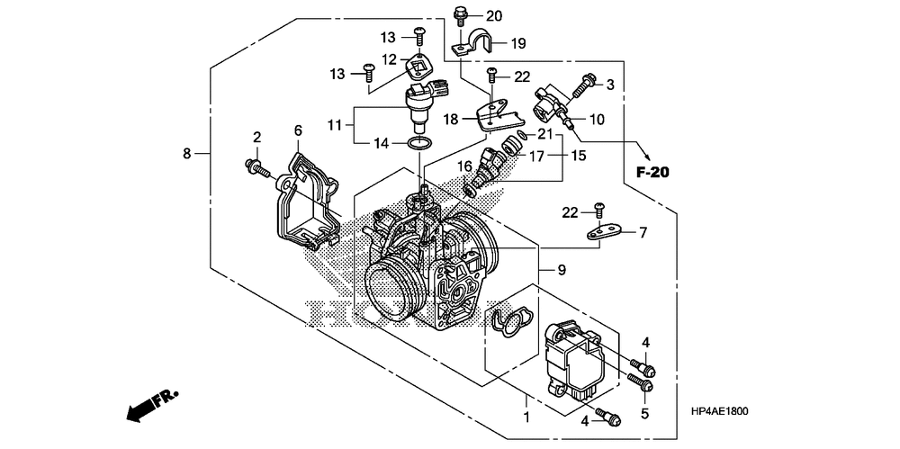 Throttle body