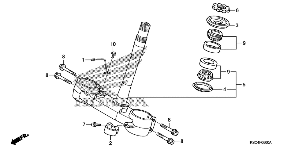 Steering stem