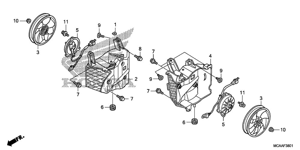 Cooling fan (gl180006-)