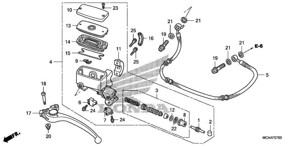 Clutch master cylinder