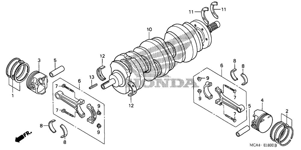 Crankshaft & piston