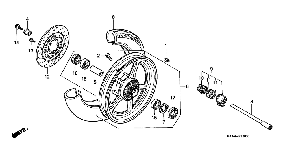 Front wheel