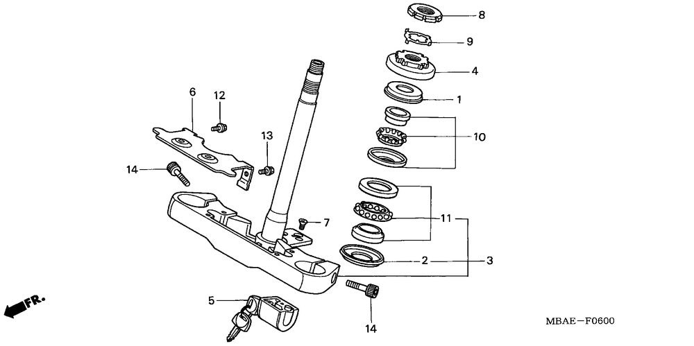 Steering stem