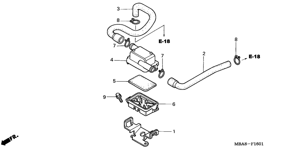 Sub air cleaner