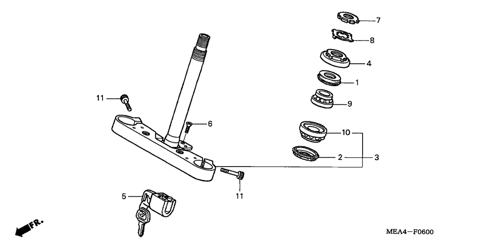 Steering stem