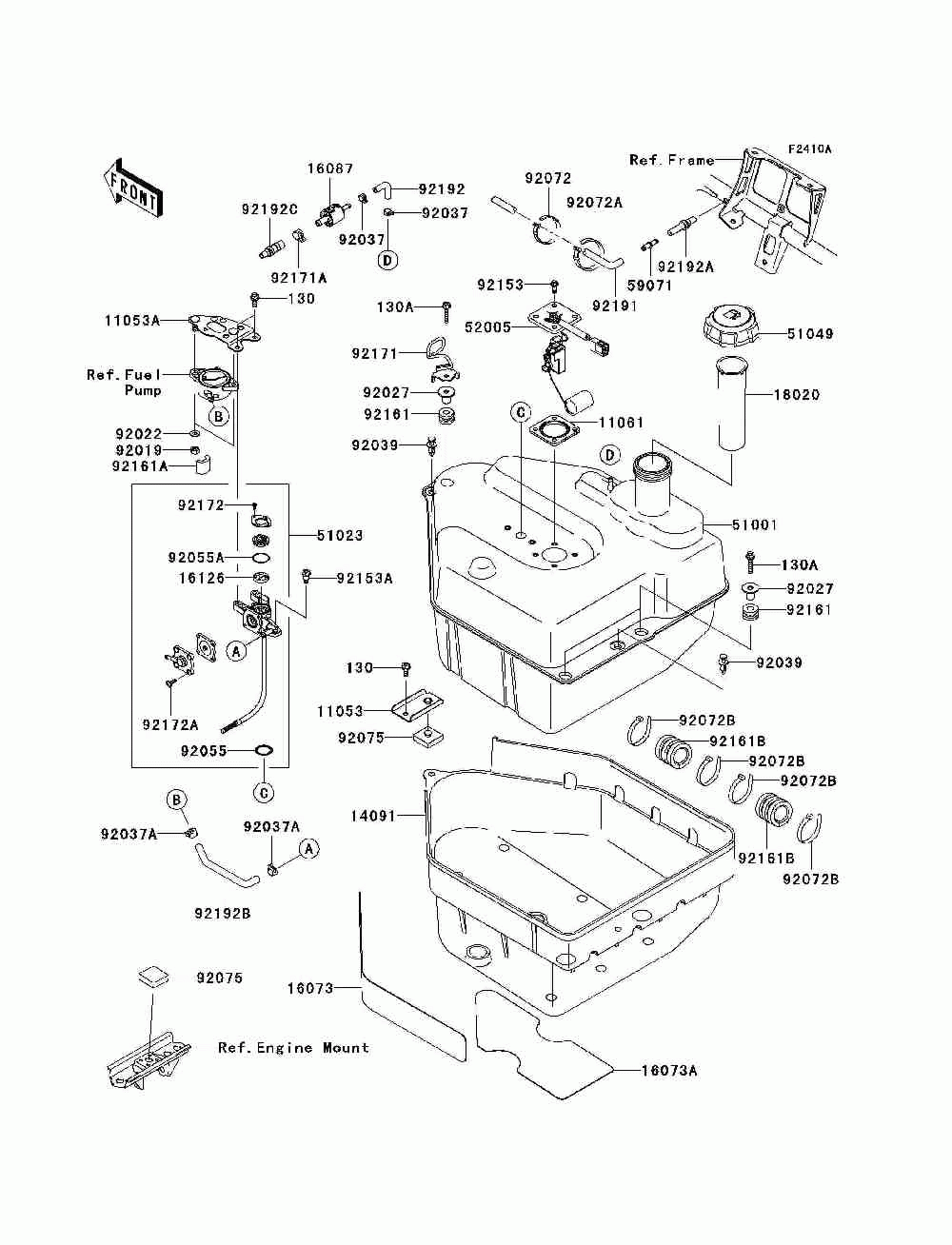 Fuel tank(c7f)