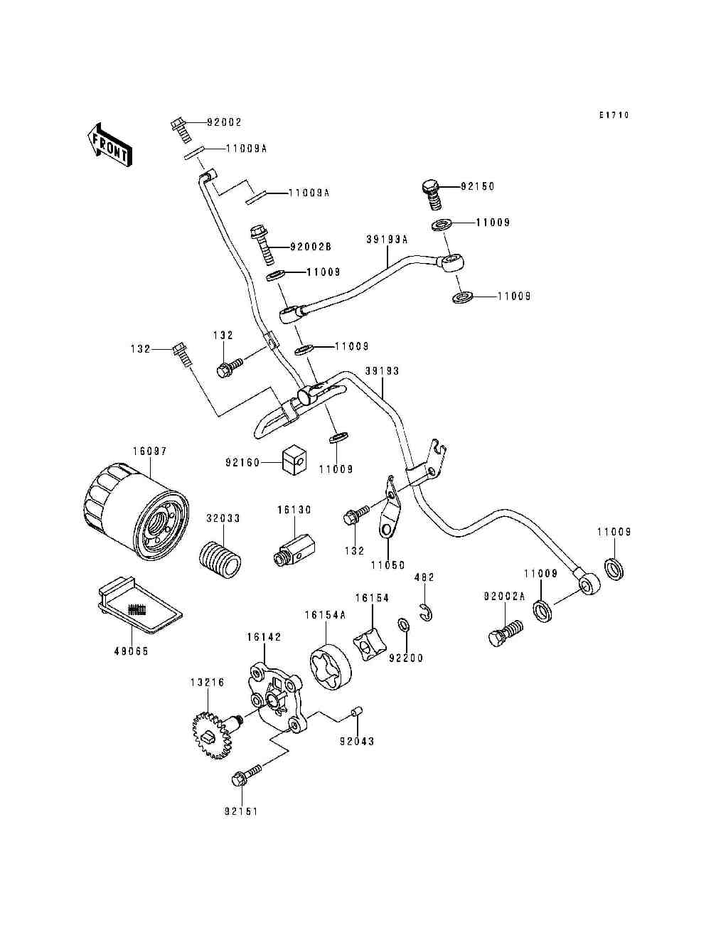 Oil pump  oil filter