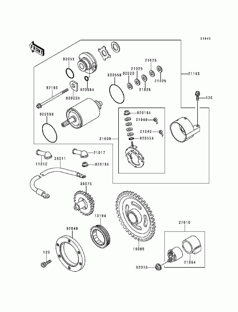 Starter motor