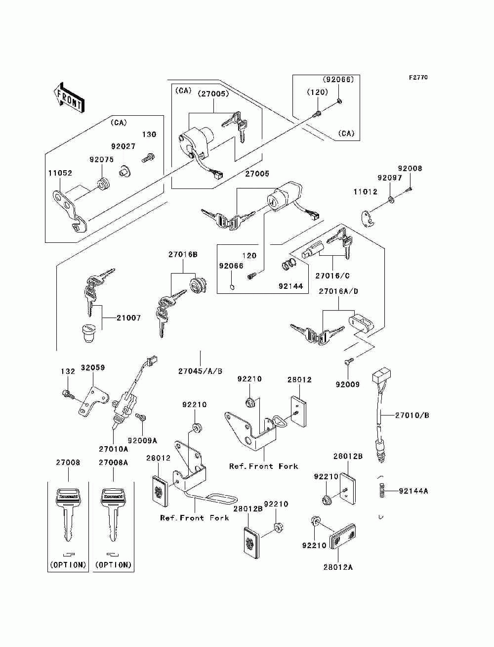 Ignition switch_locks_reflectors