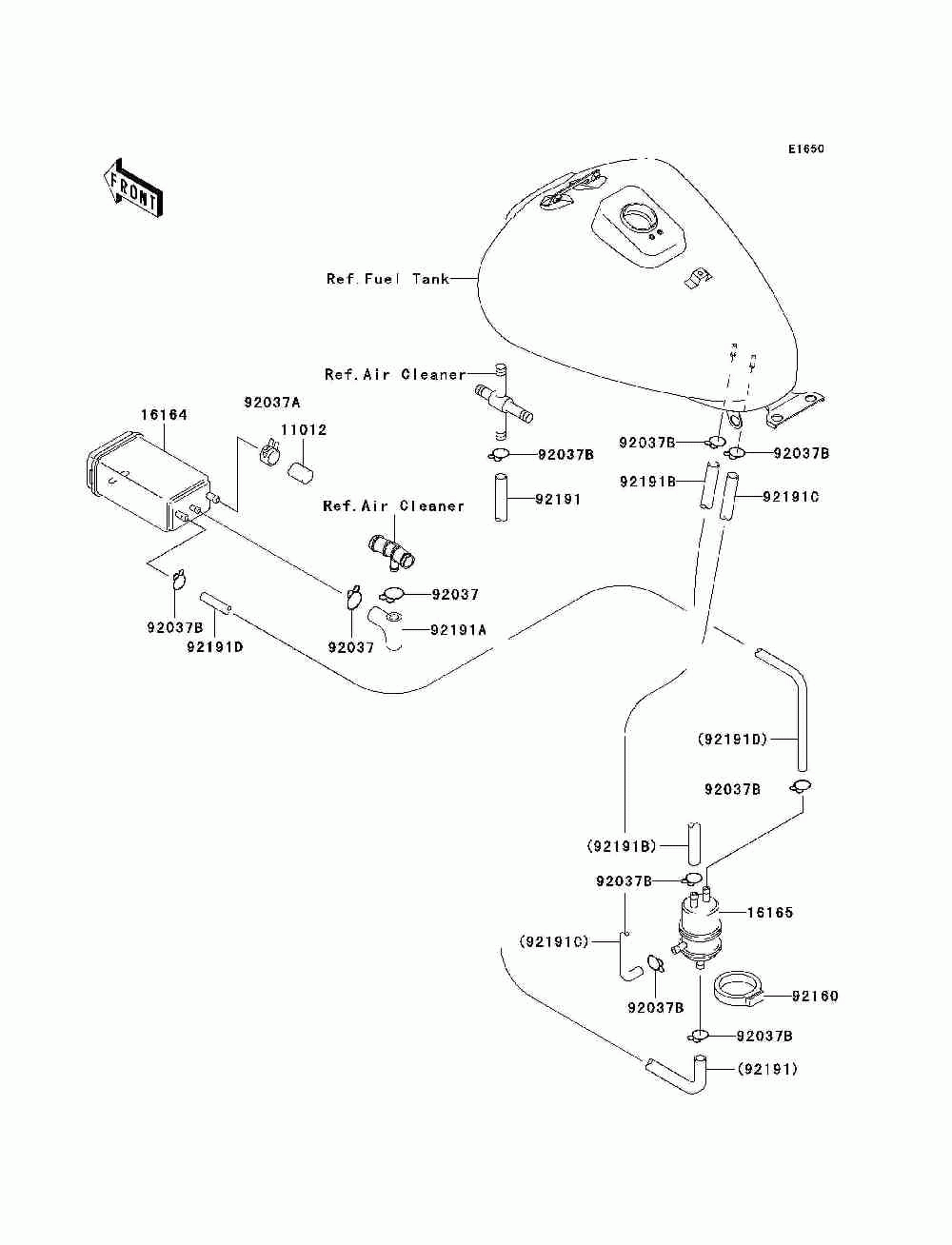 Fuel evaporative system(ca)