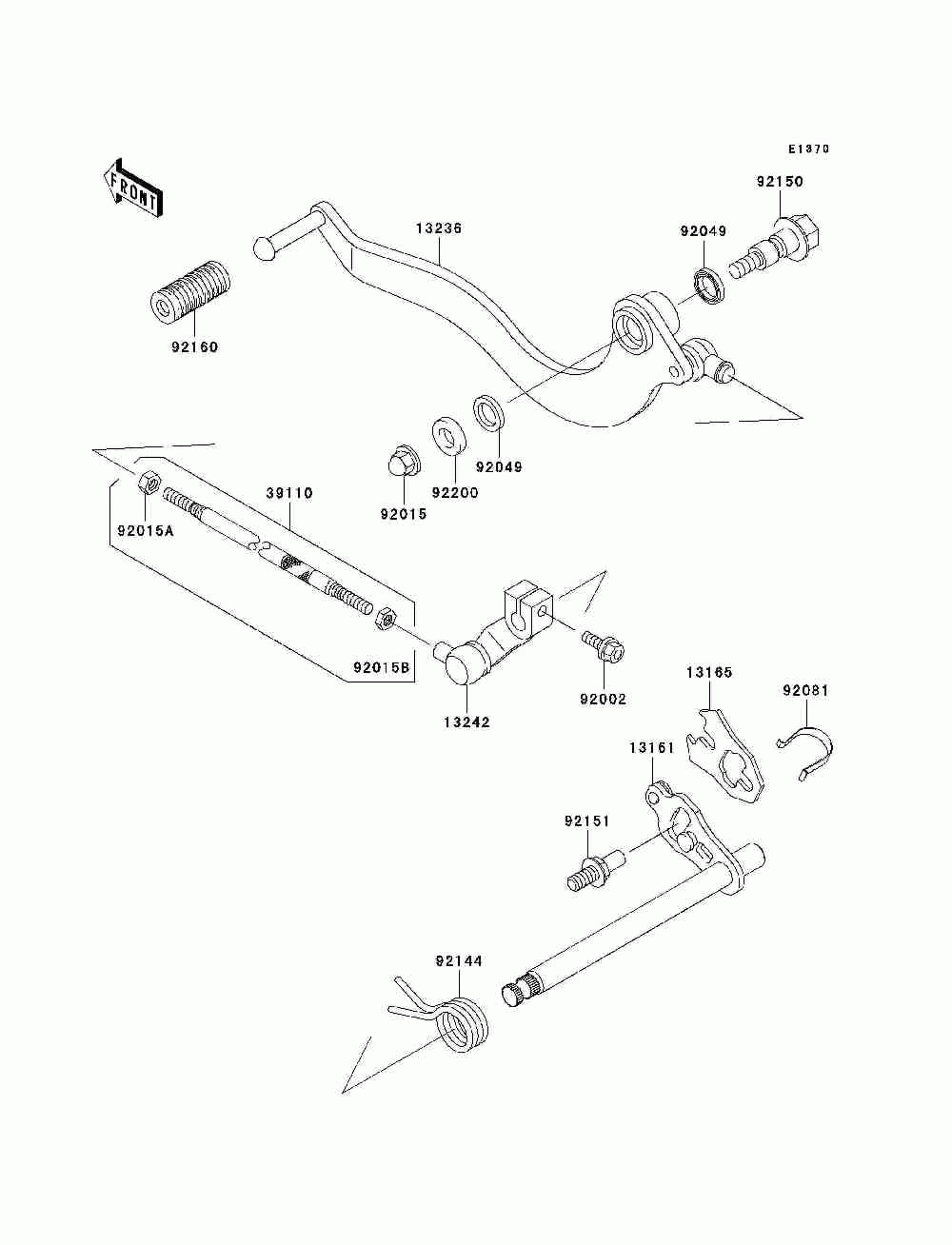 Gear change mechanism