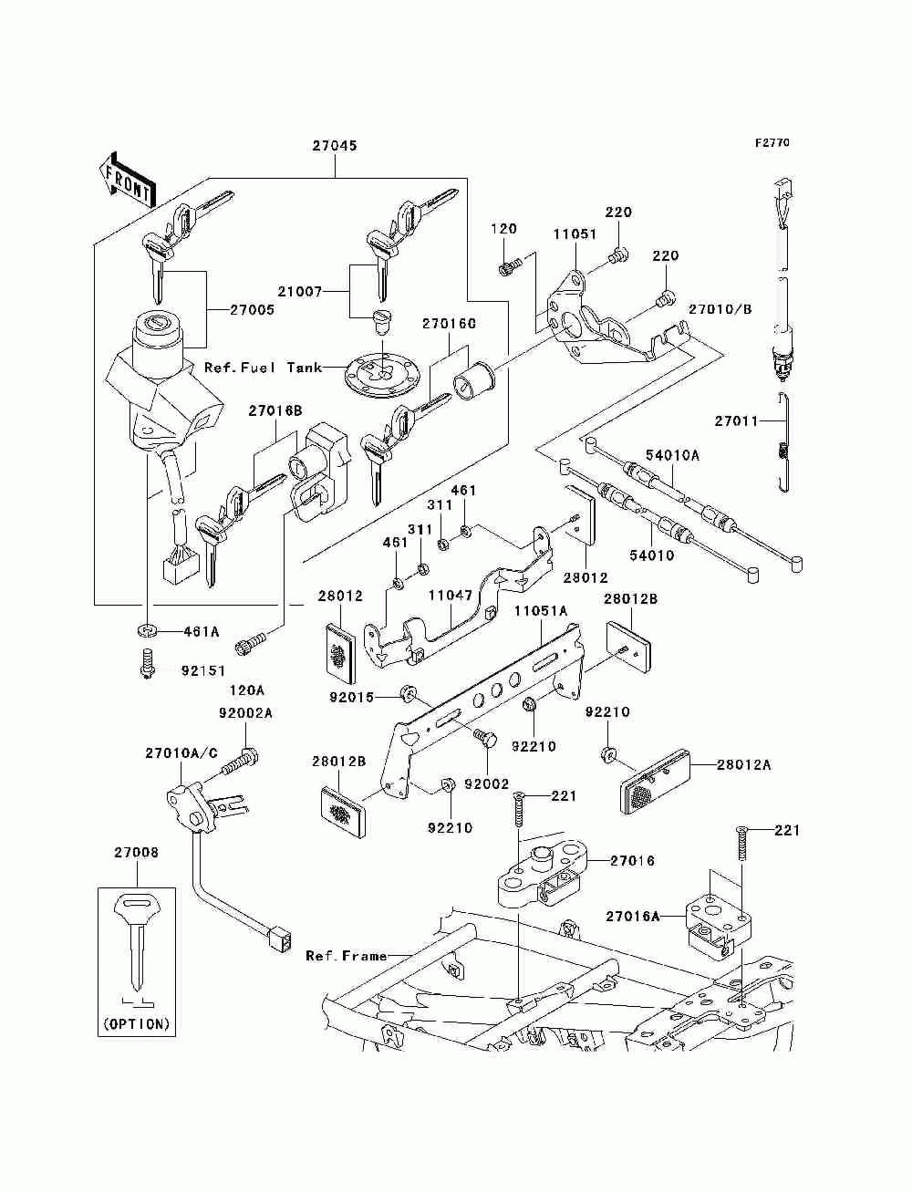 Ignition switch_locks_reflectors