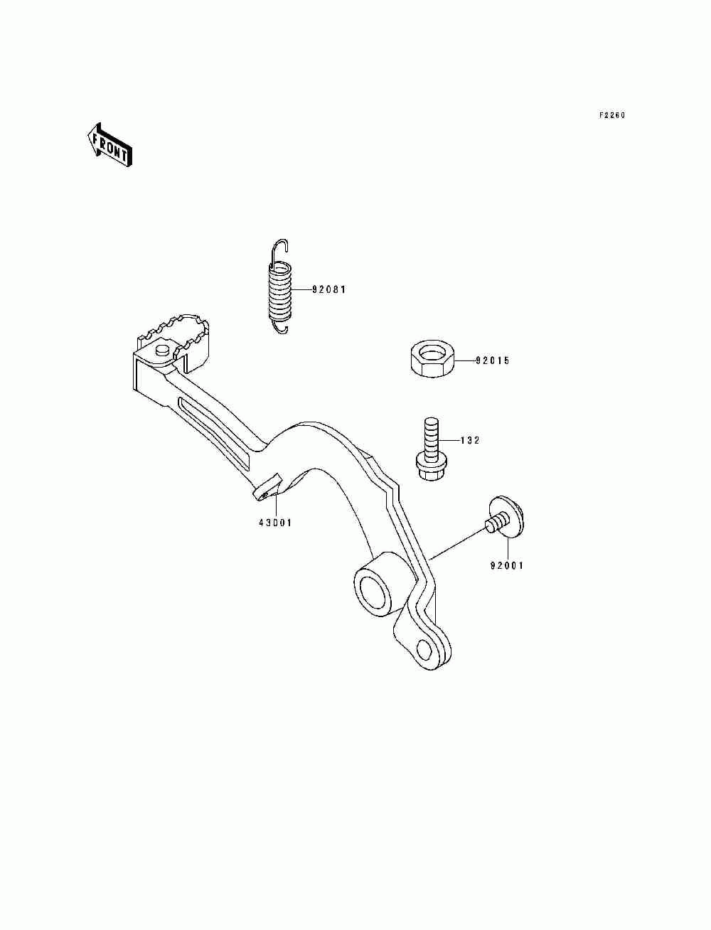 Brake pedal