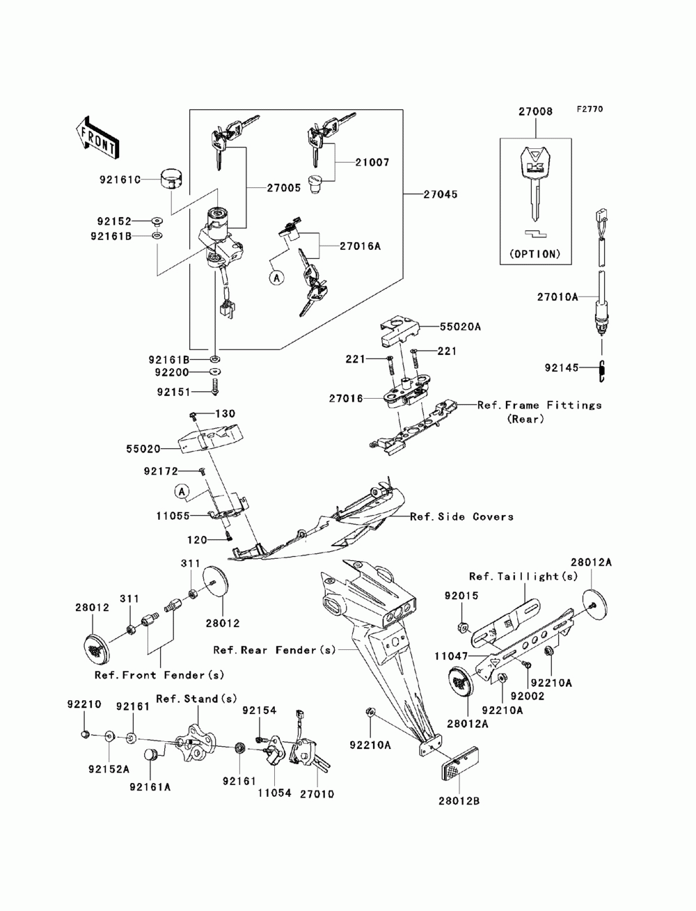 Ignition switch_locks_reflectors