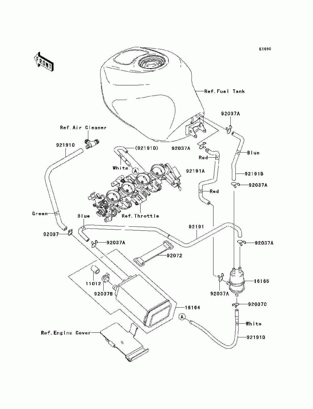 Fuel evaporative system(ca)