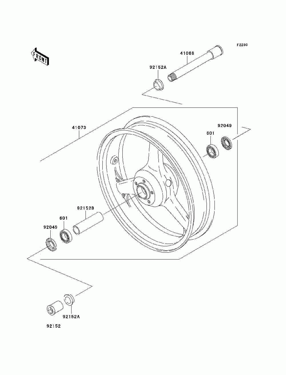 Front wheel