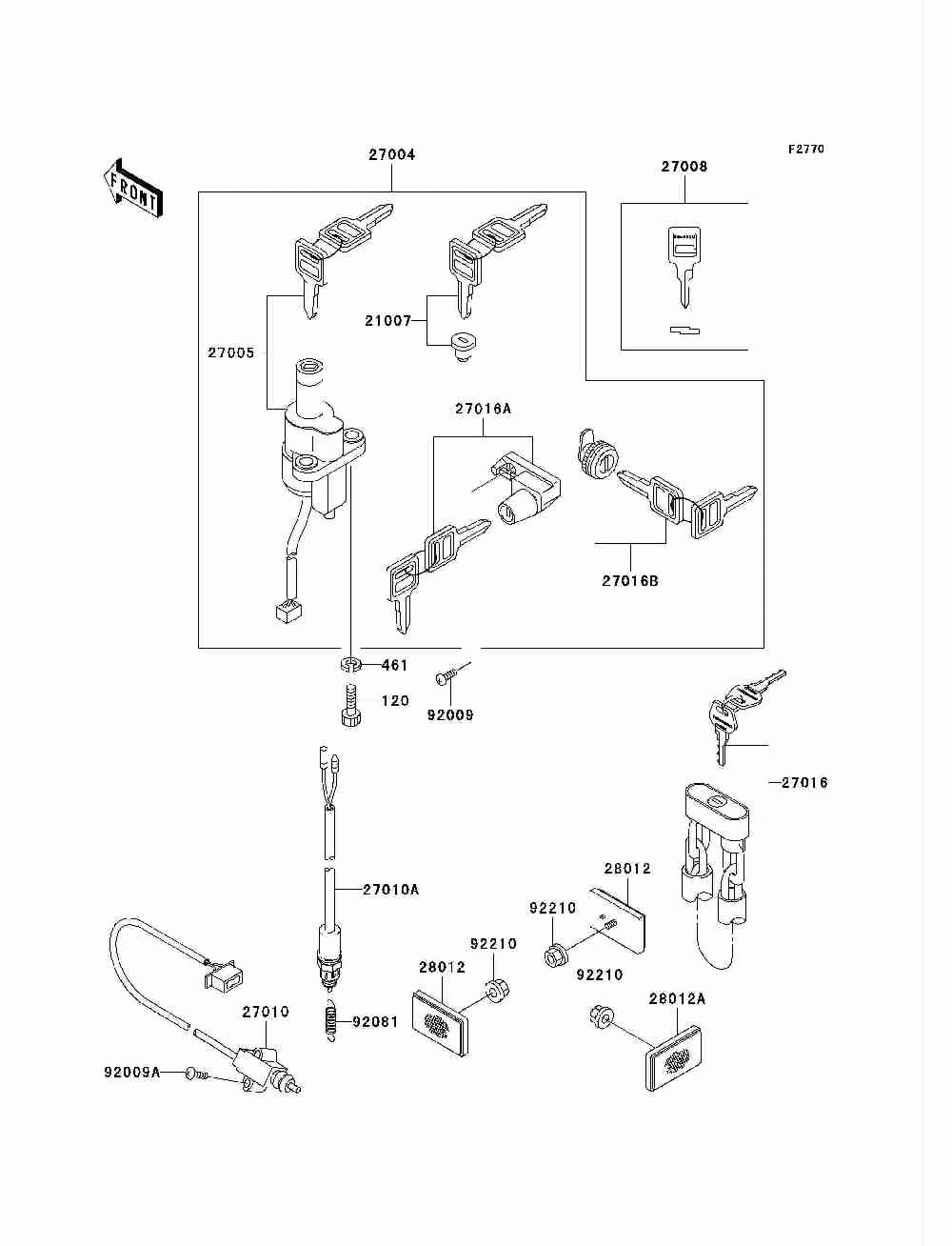 Ignition switch_locks_reflectors