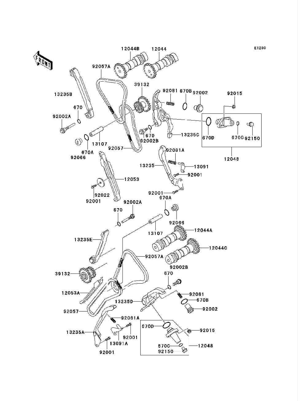 Camshaft(s)  tensioner