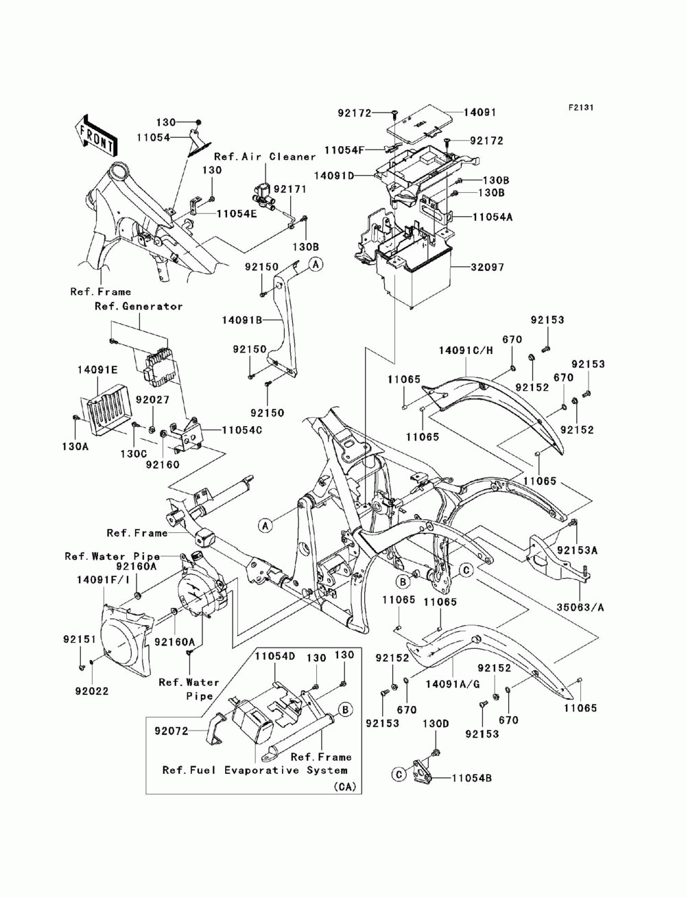 Frame fittings