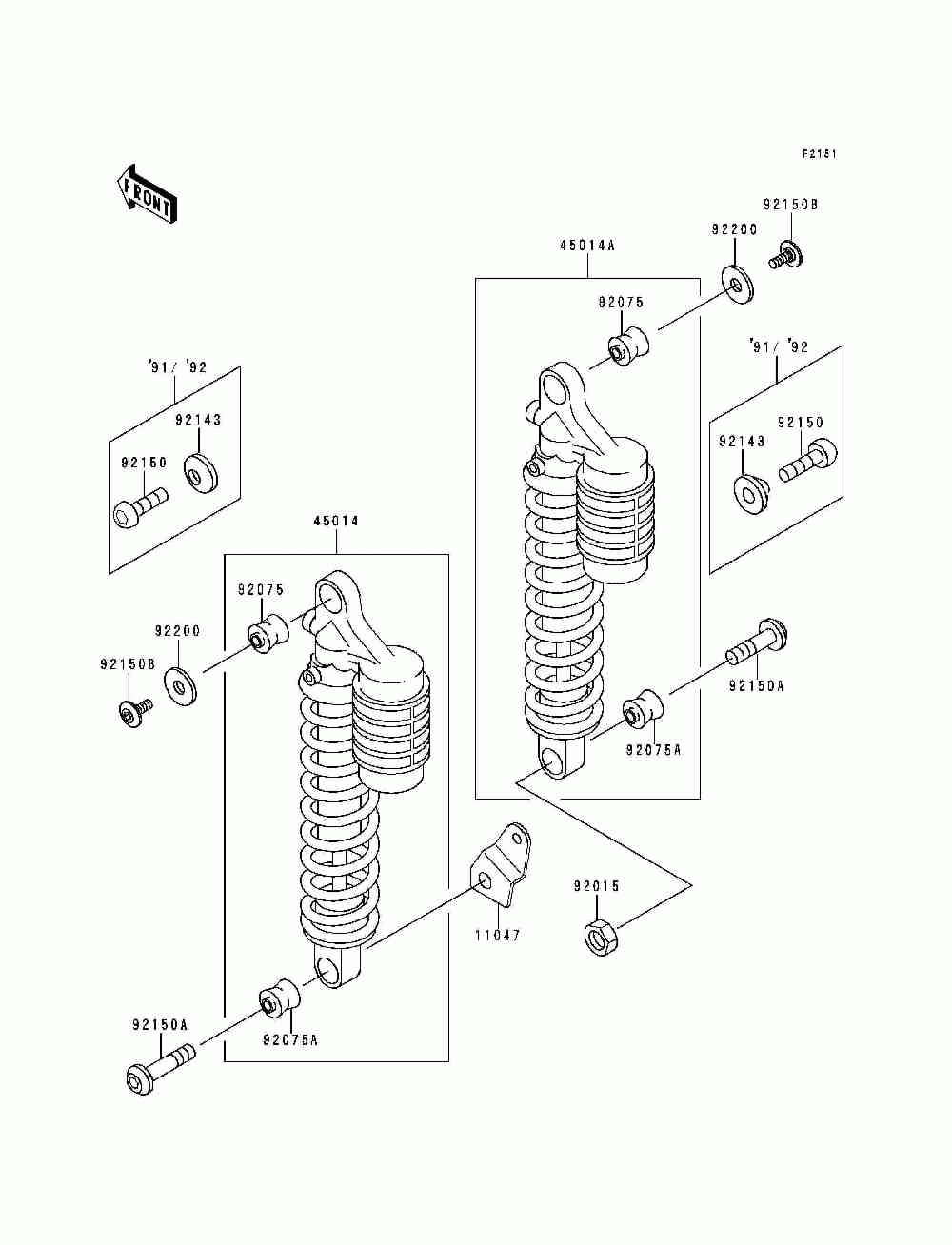 Suspension_shock absorber