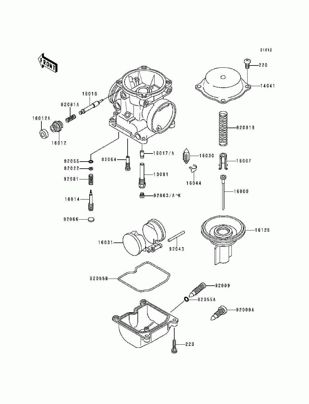 Carburetor parts