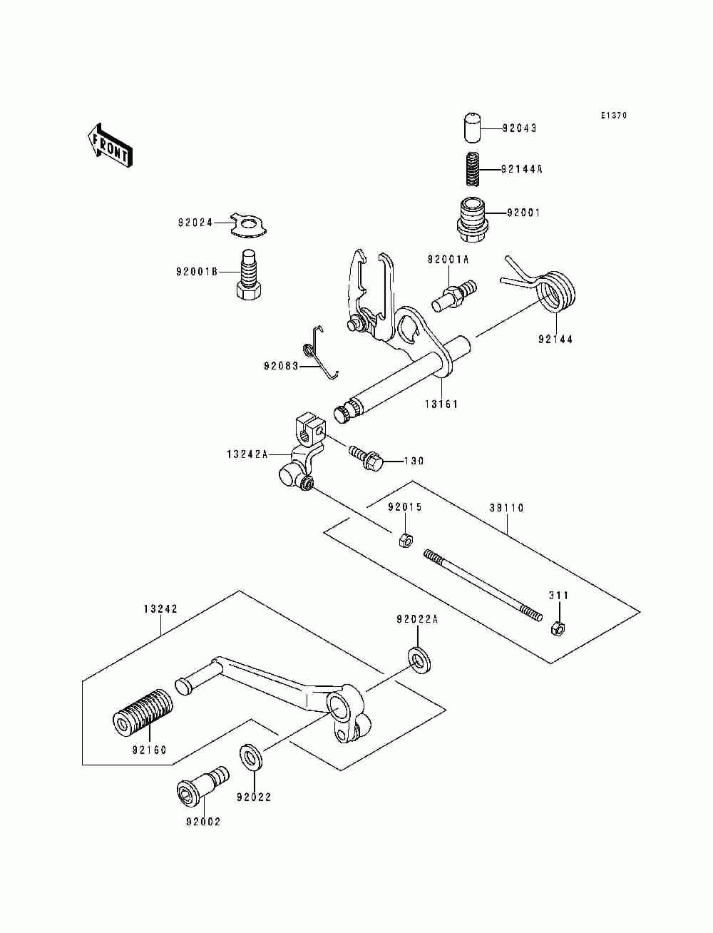 Gear change mechanism